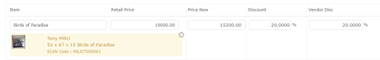 Transaction Grid Buttons