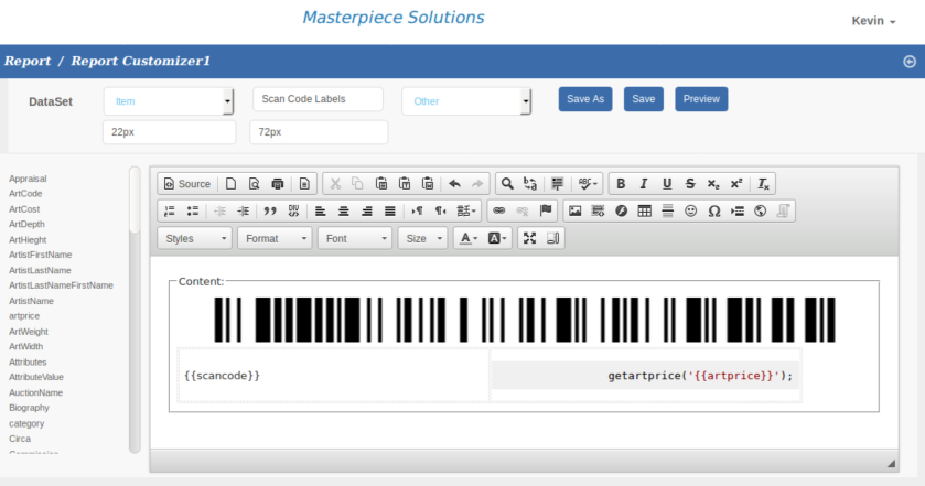 Transaction Grid Buttons